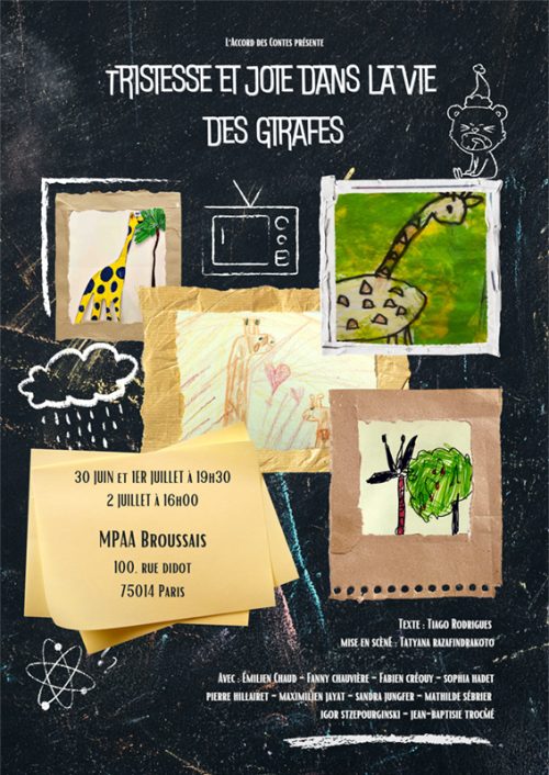 Accord des Contes, spectacle : Tristesse et joie dans la vie des girafes